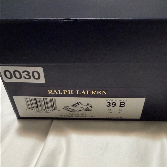 Ralph Lauren Purple Label Sully Lace Up Oxfords Loafers Dress Shoes: 39Bmade. - Picture 3 of 16